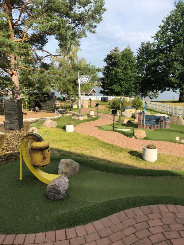 Herrgårdscampingen - äventyrsgolf