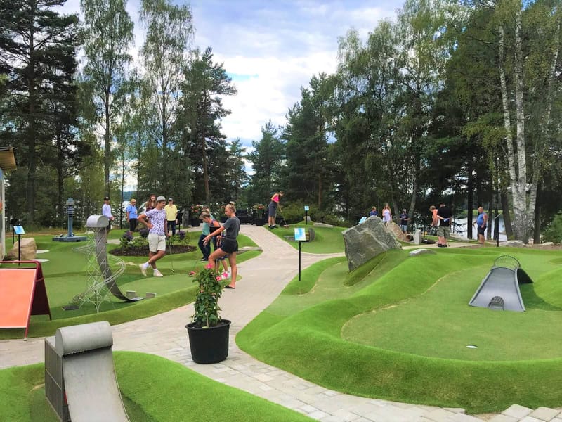 Minigolfparken i Arvika