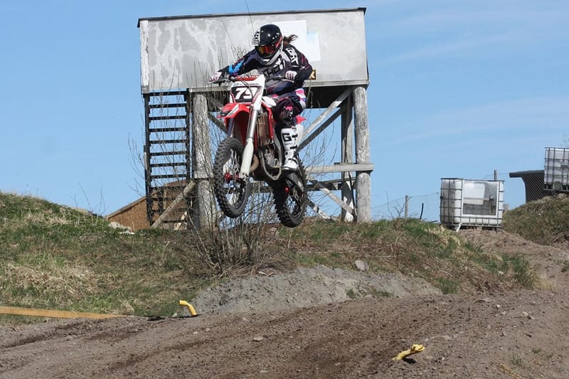 Prova på Motocross