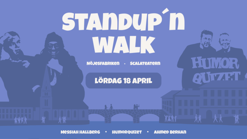 Bild till evenamnget Stand Up 'n Walk