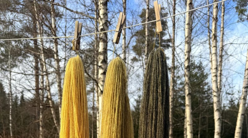 Bild till evenamnget Workshop i växtfärgning på Torsby Finnskogscentrum