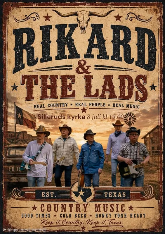 Bild till evenamnget Rikard and the lads