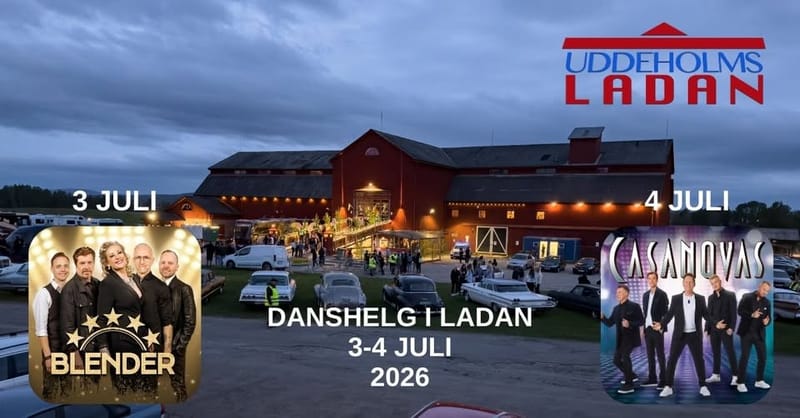 Bild till evenamnget Danshelg i Uddeholmsladan 3-4 juli