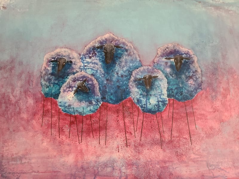 Konstutställning Ingrid Pettersson Måleri