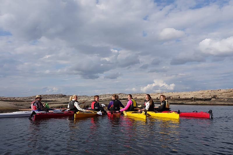 Kajakturer med Nordic Eco Tours