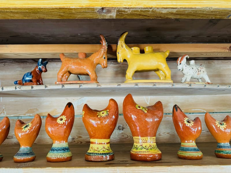 Elins Bakgård: Lergökar