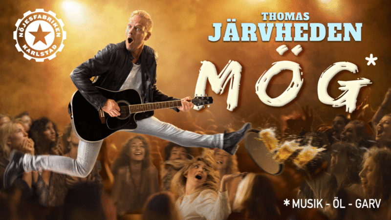 Bild till evenamnget Thomas Järvheden - MÖG*