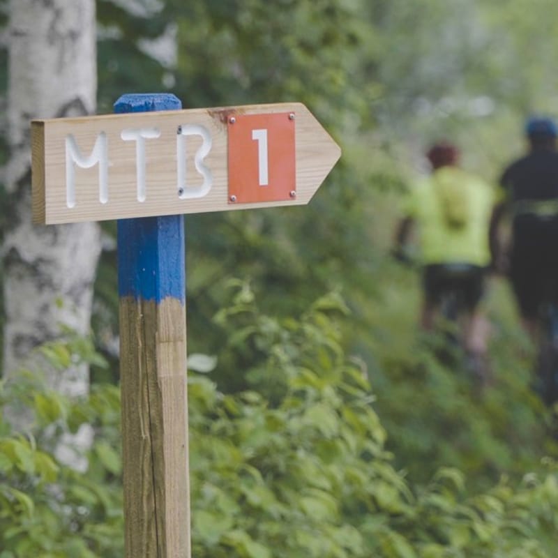 Sirsjön runt mountainbikeled