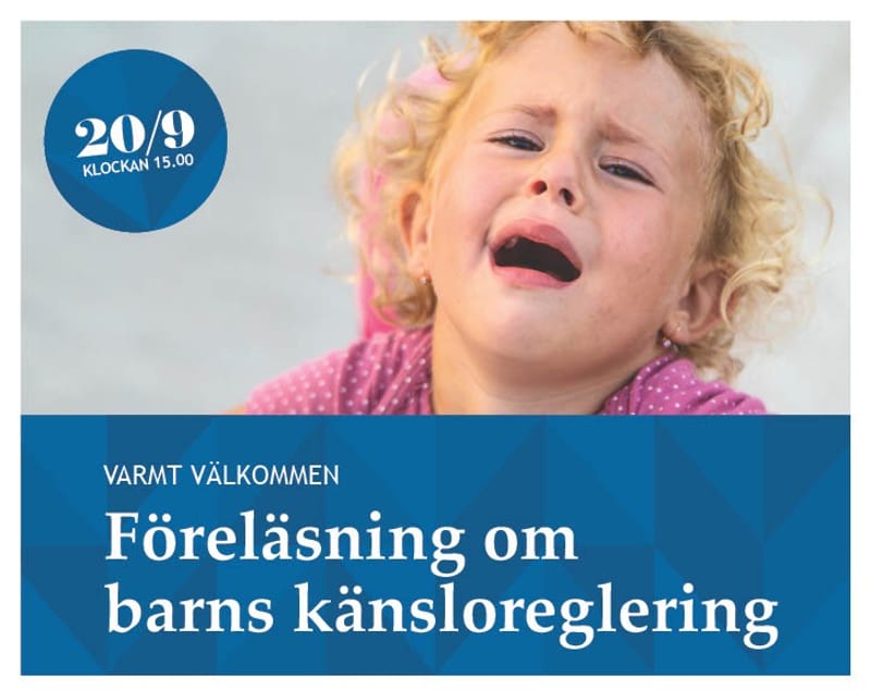 Affisch, gråtande barn