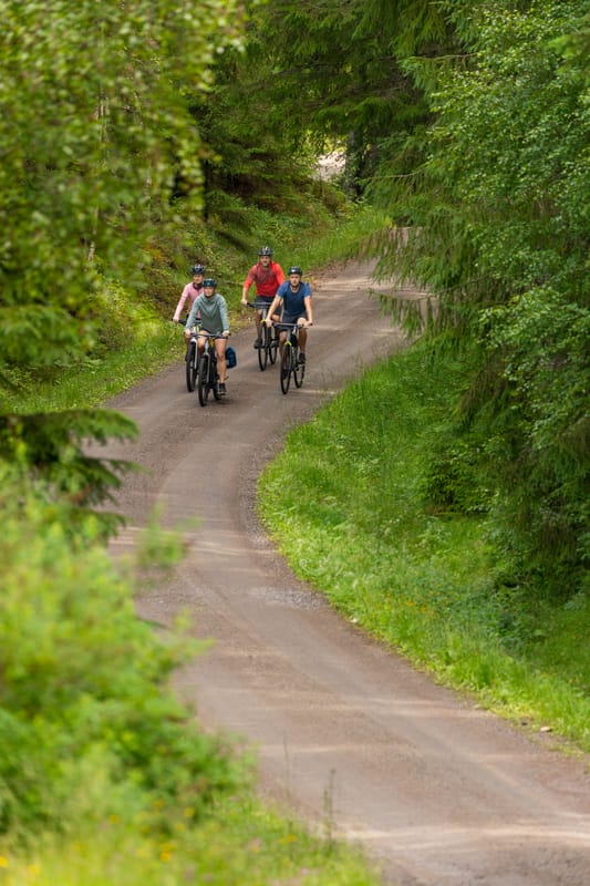 Cykla på grus