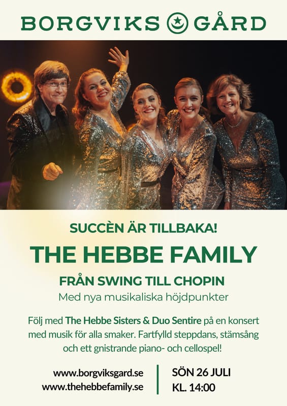 Bild till evenamnget The Hebbe family på Borgviks gård