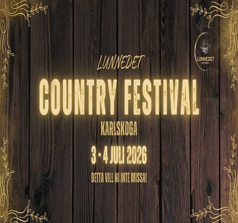 Bild till evenamnget Lunnedets Countryfestival