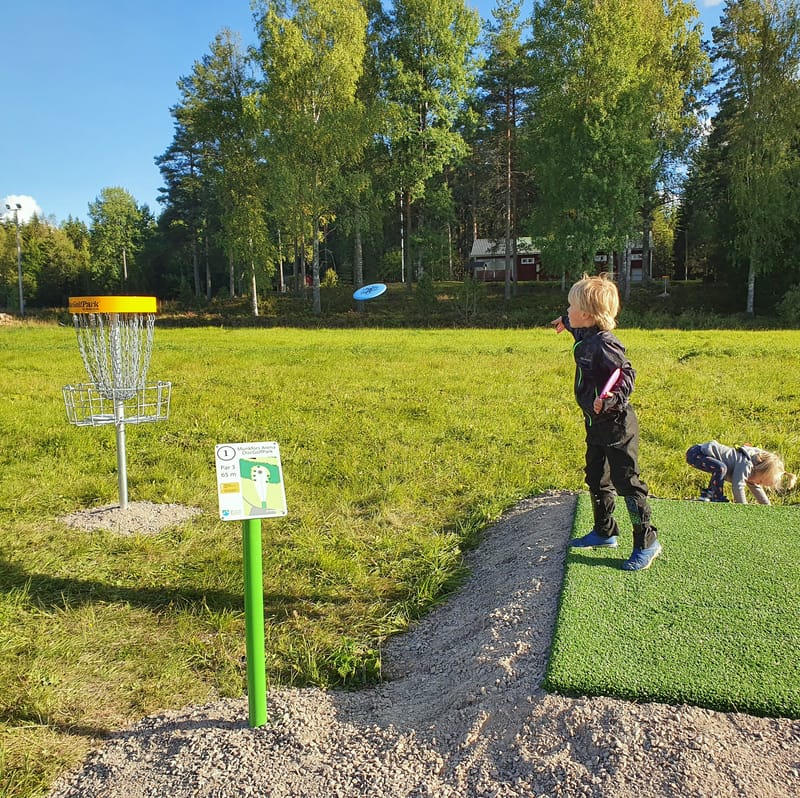 Munkfors arena discgolfpark