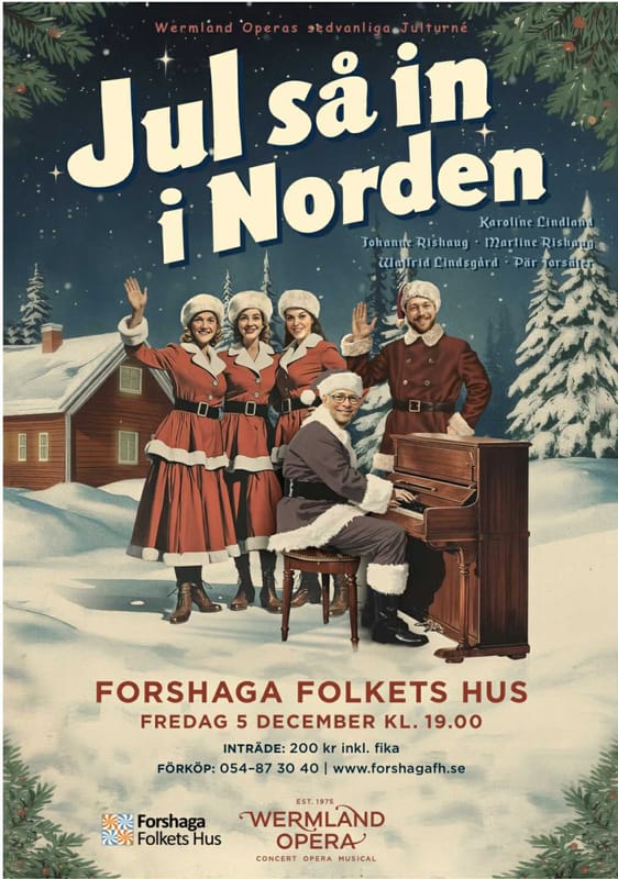 Bild till evenamnget Julturné: Jul så in i norden