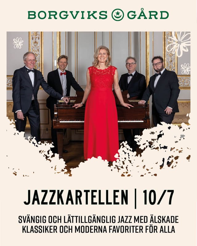 Bild till evenamnget Sommarjazz på Borgviks gård- Jazzkartellen