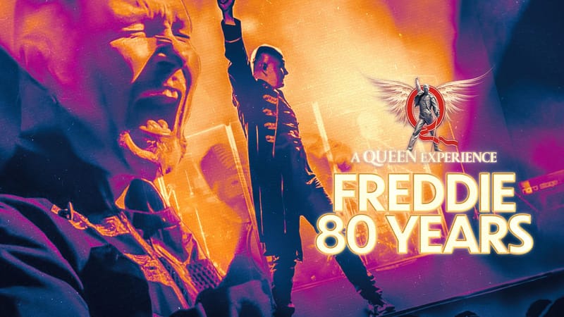 Bild till evenamnget Freddie 80 years – Johan Boding & Night of Queen