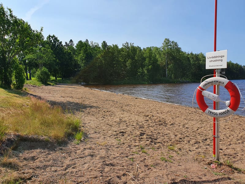 Badplats Karlskoga Sandtorpsbadet