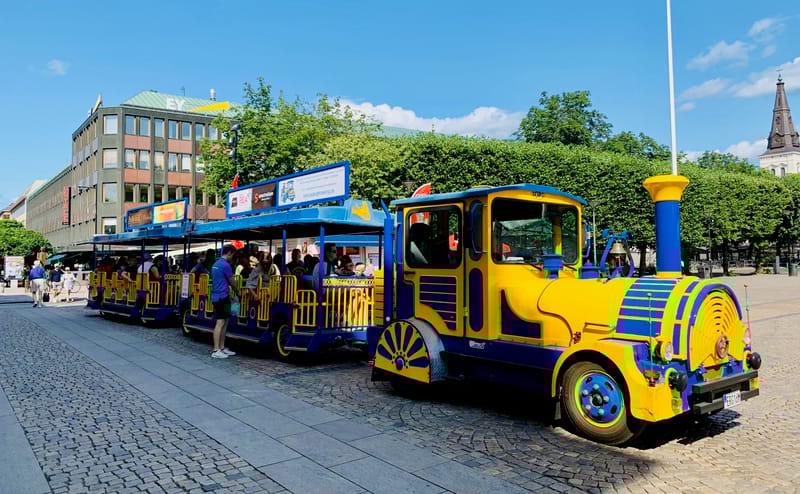 Sightseeingtåget i Karlstad
