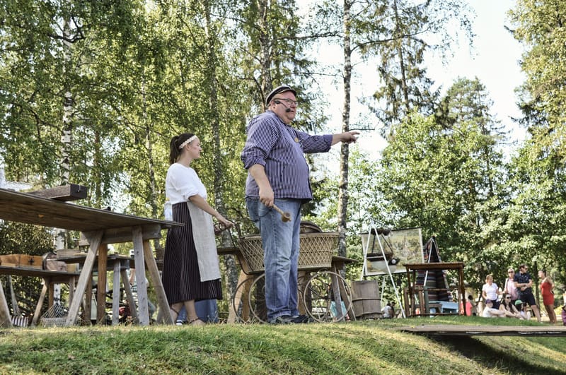 Lösöreauktion på Brunskogs Hembygdsgård