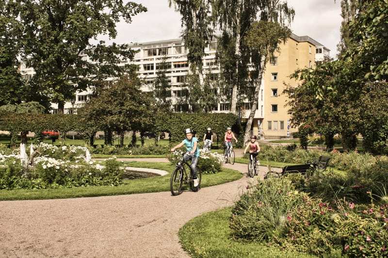 Cykelkarta för Arvika centrum