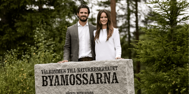 Hertigparets Vandringsled vid Byamossarna