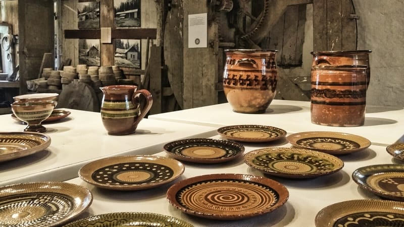 Krukmakerimuseet på Övre Stortorpet