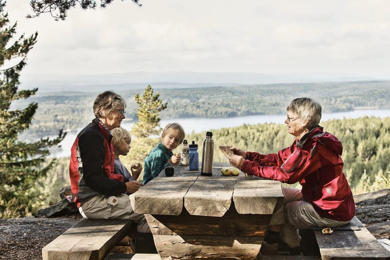 Vandringsleder vid Jössestugan