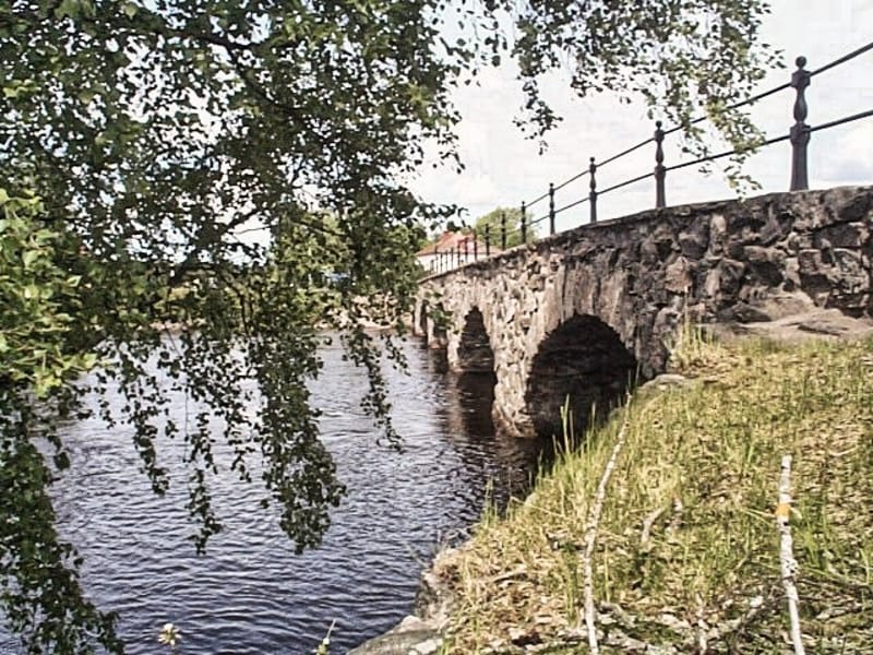 Gamla stenbron i Åtorp