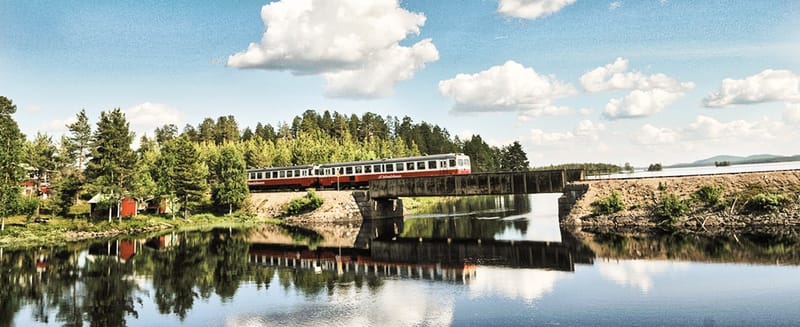 Inlandsbanan genom Filipstads kommun