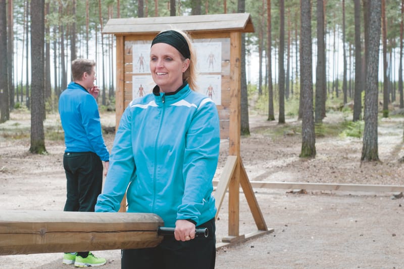 Vågbackens motionsområde och utegym