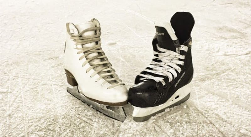 Skridskoåkning i Nobelhallen