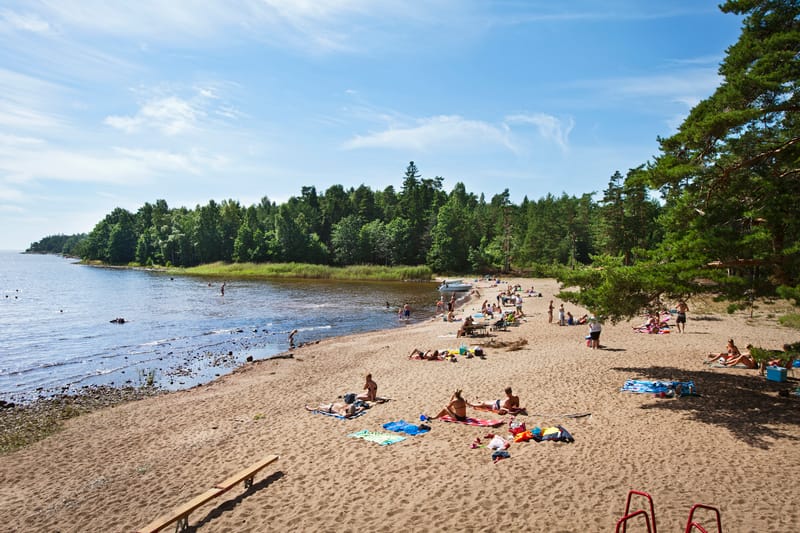 Sandvikarnas badplats