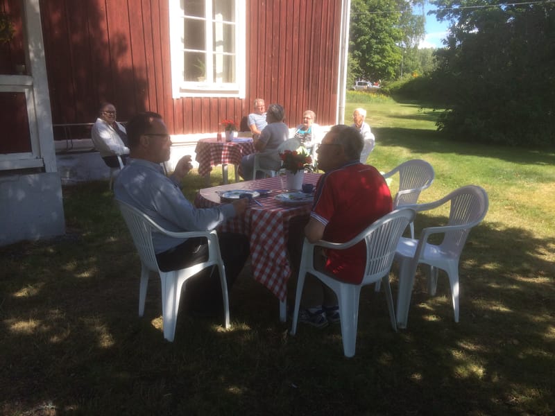 Våffelcafé i Nybble