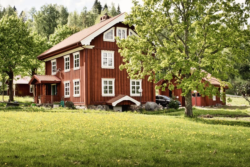 Bondromantisk Värmlandsgård i Stöpafors