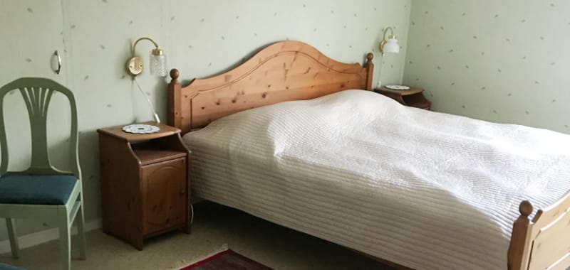 Lantligt belägen stuga