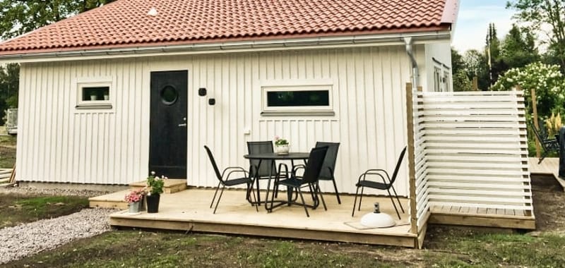 Nybyggd stuga i centrala Sunne