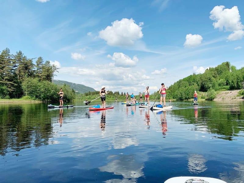 Surf Branäs - SUP på Klarälven