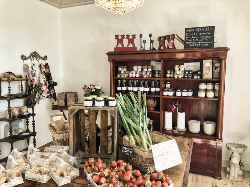 Bada Herrgård - Café & gårdsbutik