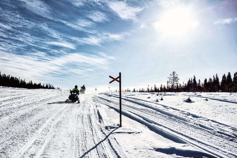 Snöskoterklubbar och leder i Torsby kommun