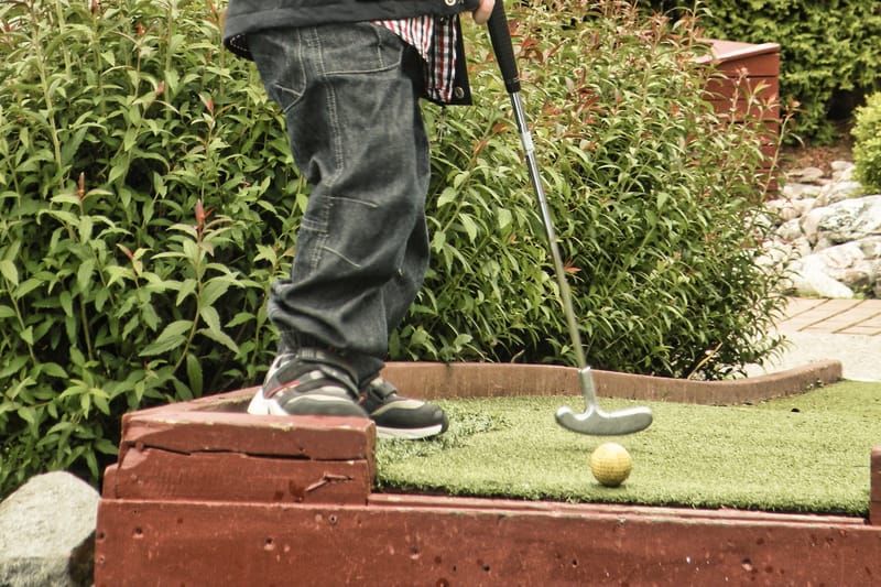 Minigolf - Camp Grinsby